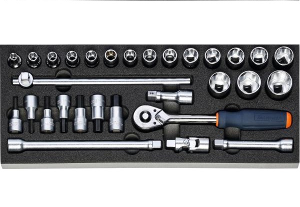 Bộ đầu khẩu 30 chi tiết HOFFMANN 953747