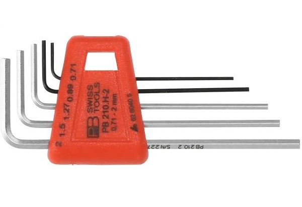 Bộ chìa vặn lục giác chữ L mạ crom 626040
