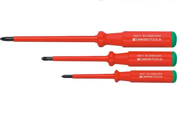 Bộ tuốc nơ vít SwissGrip Pozidriv cách nhiệt 668381 3