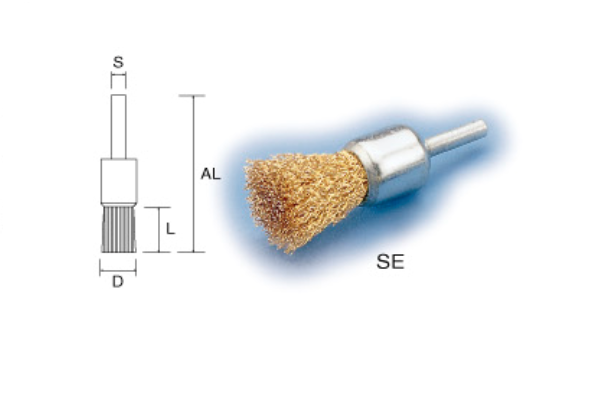 Chổi làm sạch bavia (End Brushes) UNION