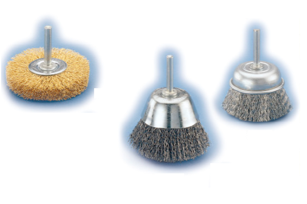 Chổi làm sạch bavia có chuôi kẹp (Disc Brush)