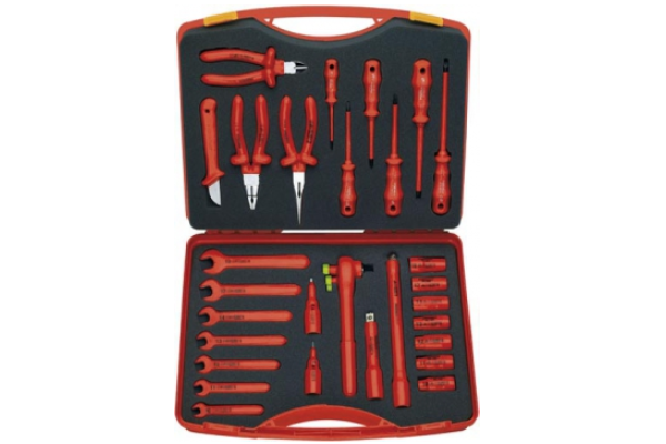 Bộ dụng cụ cách điện 29 chi tiết đầu 1/2