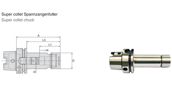 Super Collet Chuck HSK