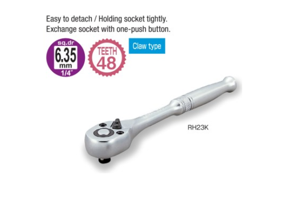 Tay lắc 1/4 inch RH23K