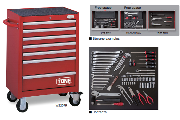 Tủ dụng cụ (có tools) TCS411
