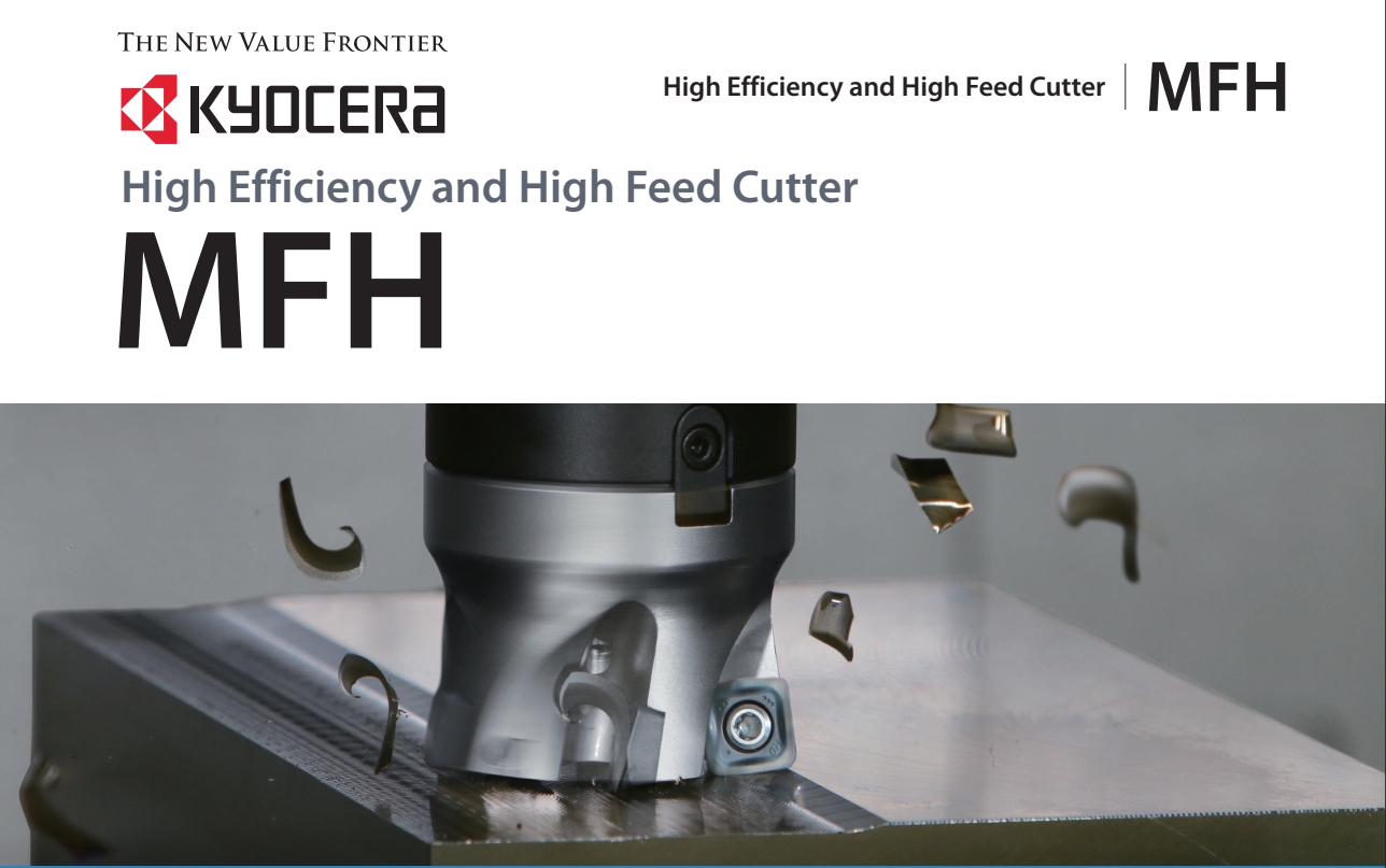 DAO PHAY MẶT ĐẦU TỐC ĐỘ CAO - KYOCERA