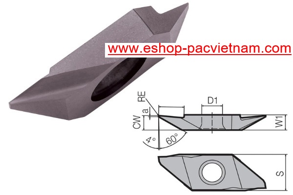 Lưỡi dao tiện TKFB12R28