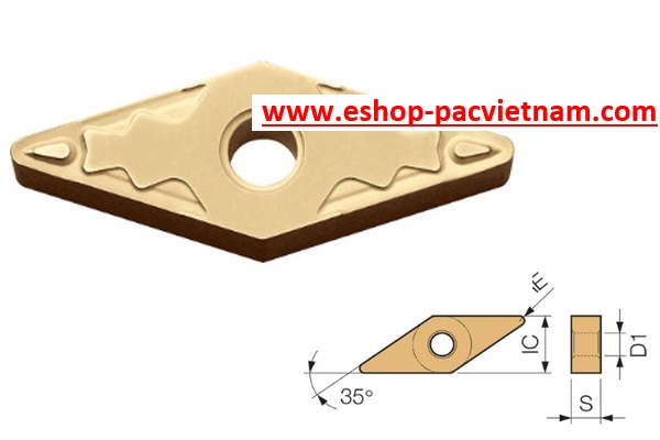 Lưỡi dao tiện VNMG1604