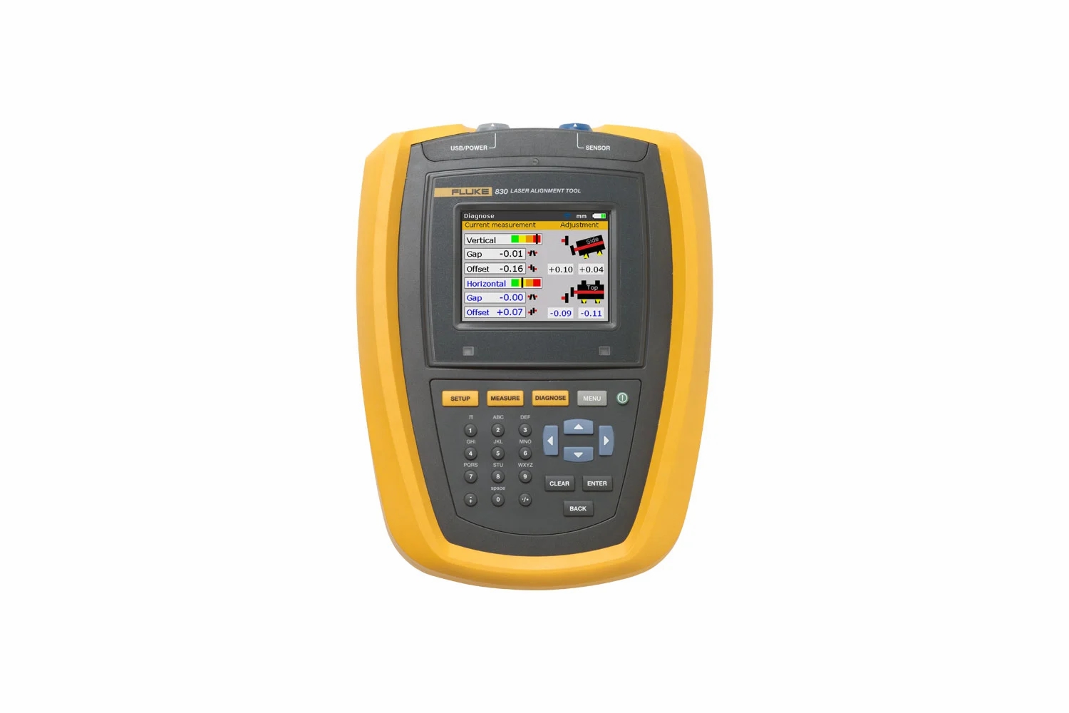 Máy căn chỉnh trục laser Fluke 830